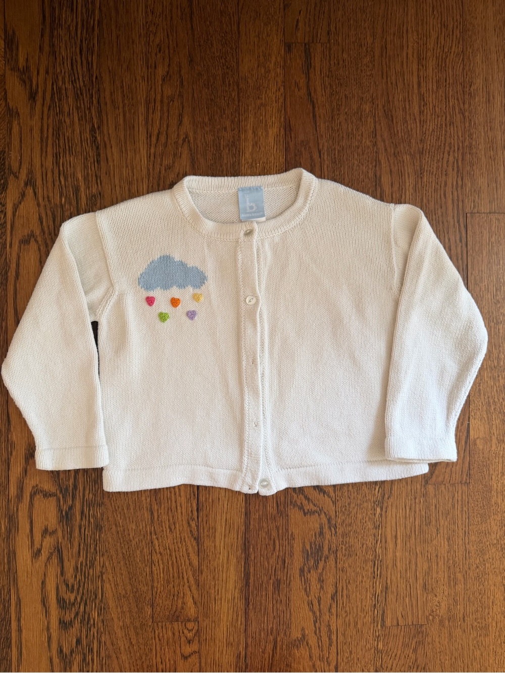 Bella Bliss Knit Cardigan with Cloud & Hearts 5